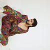 Blotchy Printed Ranveer Singh Style Bollywood Suit (Pant + Coat)