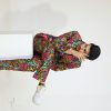 Blotchy Printed Ranveer Singh Style Bollywood Suit (Pant + Coat)
